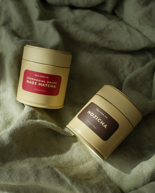 Tea For Us Matcha & Hojicha Bundle