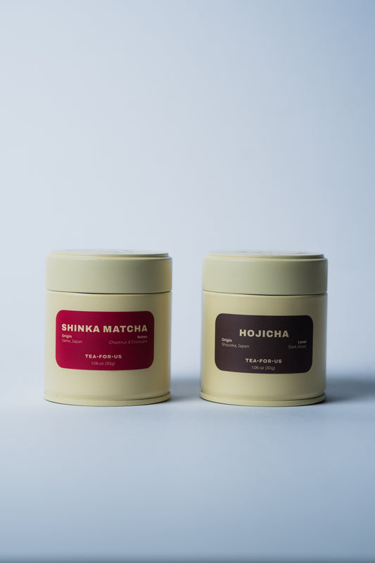 Tea For Us Matcha & Hojicha Duo
