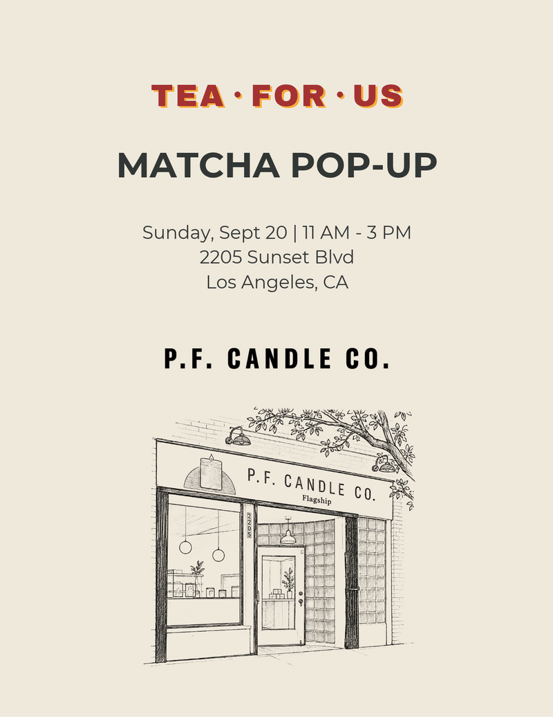 TEA FOR US × P.F. Candle Co.